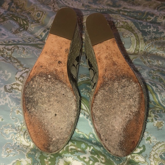 COACH Logo Platform Wedges 💜 - Picture 6 of 6